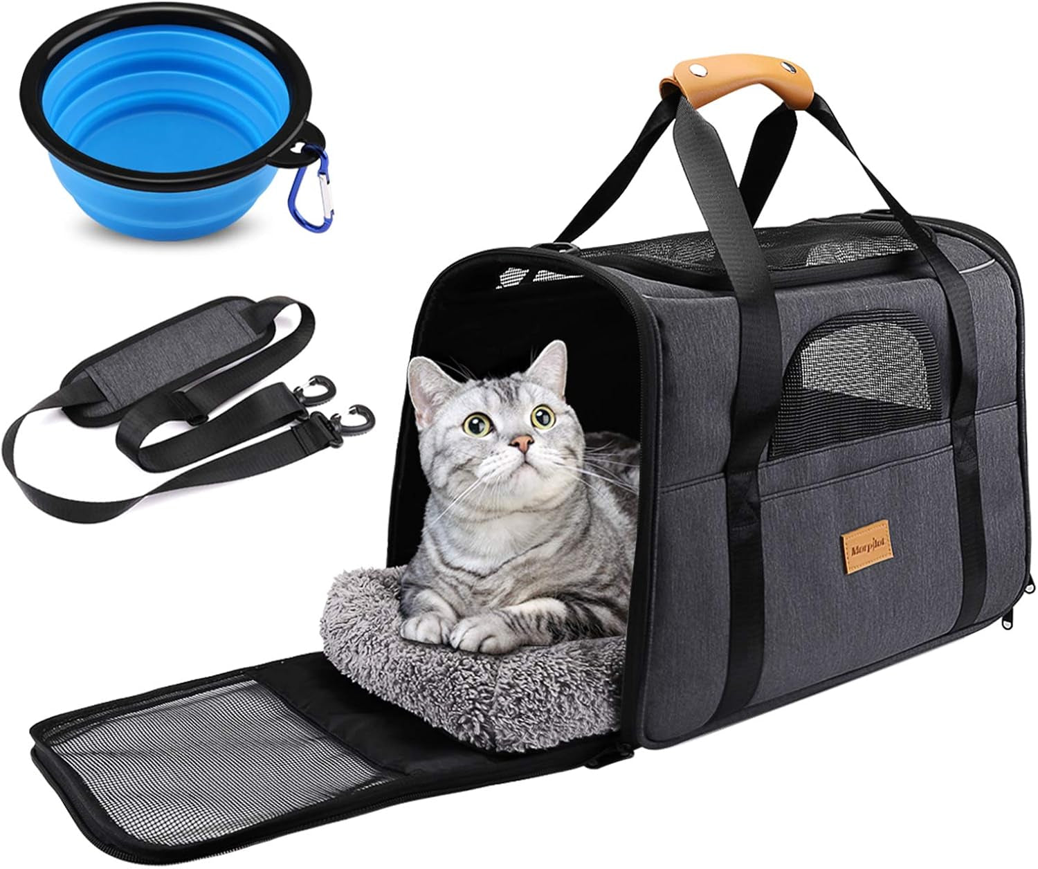 Portable Pet Carrier Bag for Cats and Small Dogs